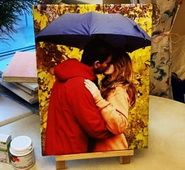 Заказать фото на холсте Ирпень недорого